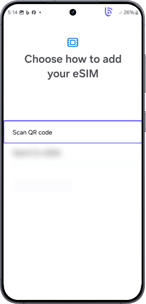 Activate esim in Android