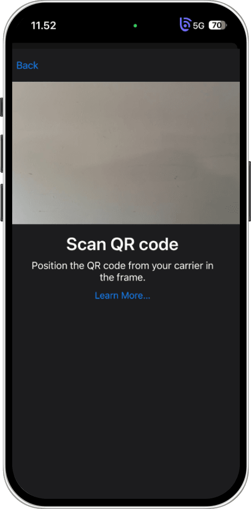 Activate esim in iPhone