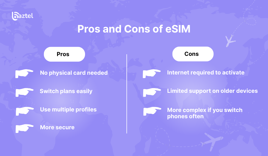 Pros and Cons of eSIM