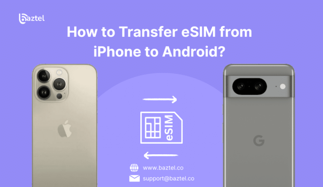 How to Transfer eSIM from iPhone to Android?