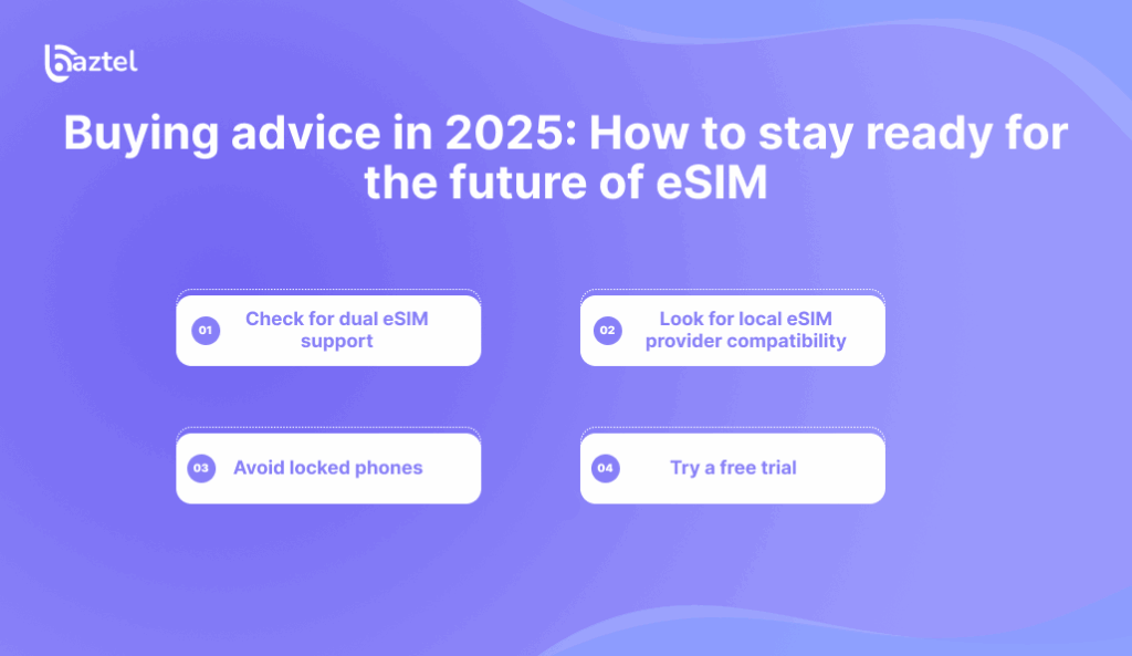 Buying advice in 2025 How to stay ready for the future of eSIM