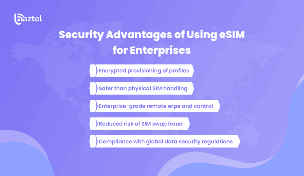 Security Advantages of Using eSIM for Enterprises