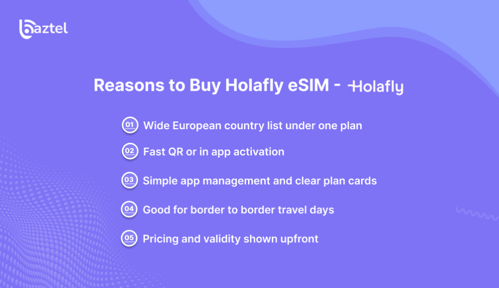Reasons to Buy Holafly Esim