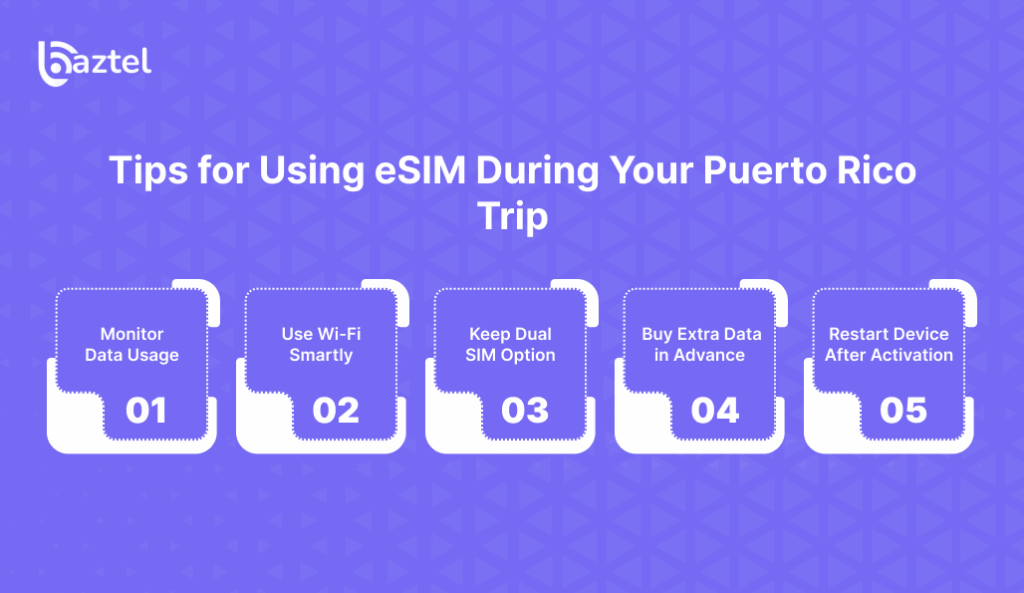 Tips for Using eSIM During Your Puerto Rico Trip
