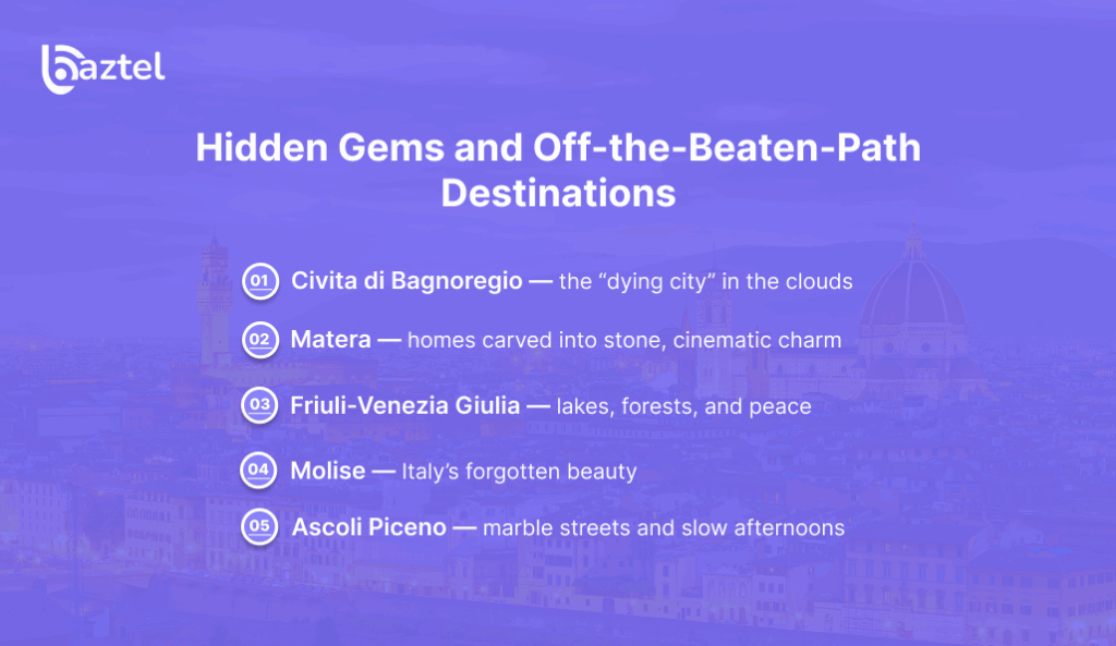 Hidden Gems and Off-the-Beaten-Path Destinations