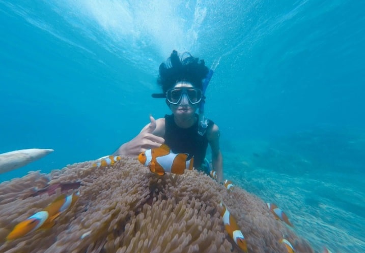 Snorkelling in Bali