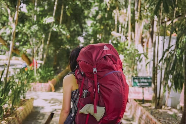 Backpacker in Thailand