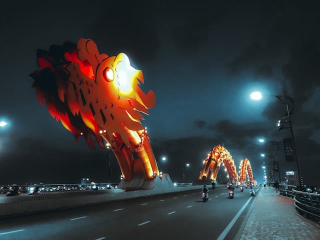 Dragon Bridge in Da Nang