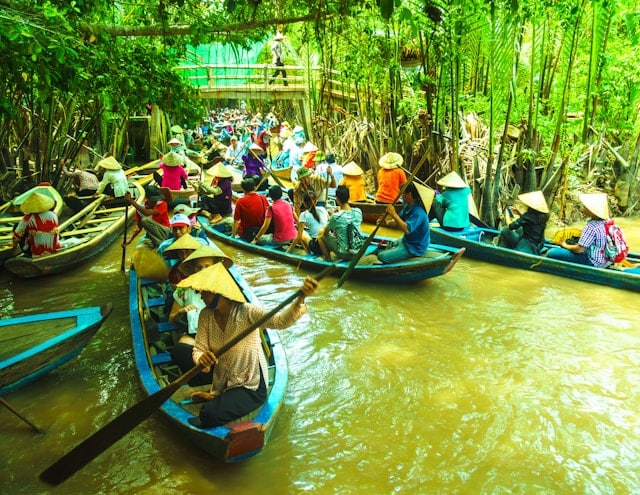 Mekong River in Vietnam