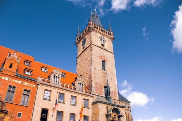 Old Town Hall Tower in Prague