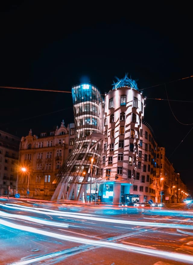 The Dancing House in Prague
